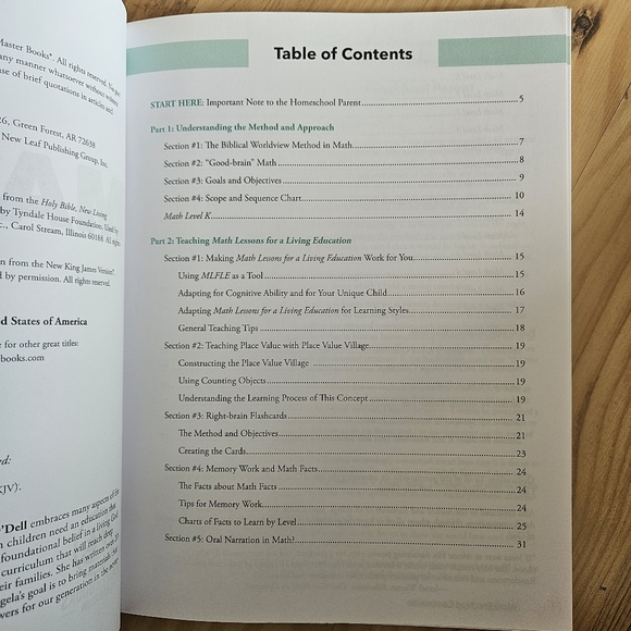 MasterBooks Math Teaching Companion - Picture 3 of 5